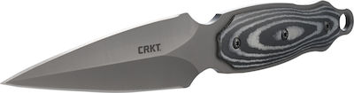 Columbia River Knives Shrill Messer Black/Grey mit Klinge aus Stahl in Scheide