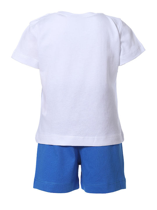 Matoufrance Kids Set with Shorts Summer 2pcs White