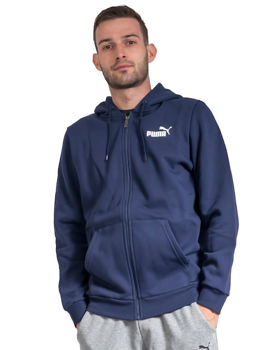 Ζακέτα με Κουκούλα Navy