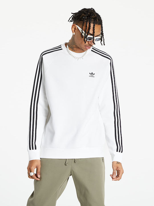 Adicolor Classics 3-Stripes Φούτερ Λευκό