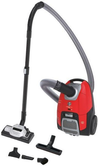 Hoover H-Energy 500 HE510HM 011 Vacuum Cleaner 700W Bagged 3.5lt Red