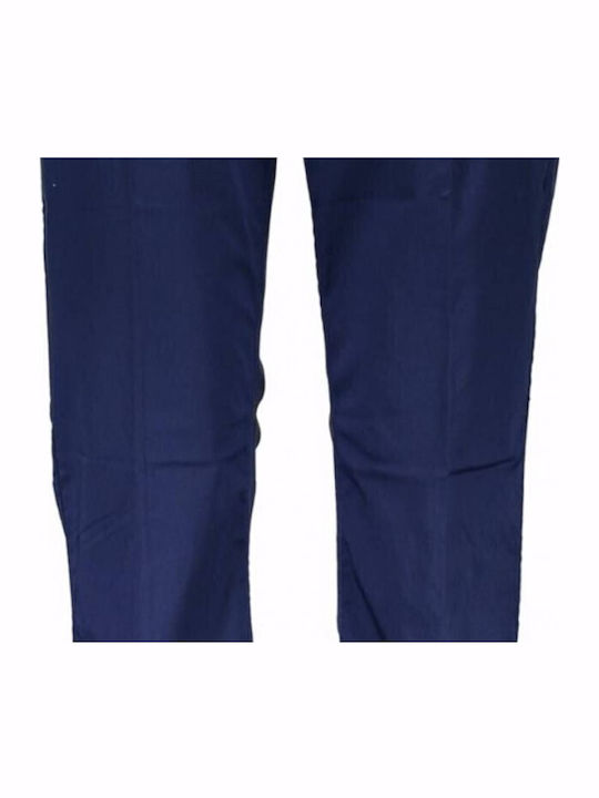 Women's Fabric Trousers Blue