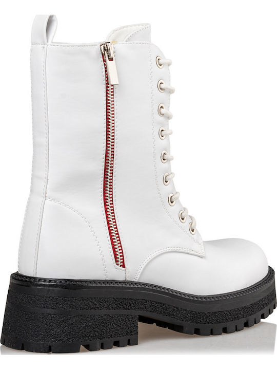 Women's Ankle Boots White