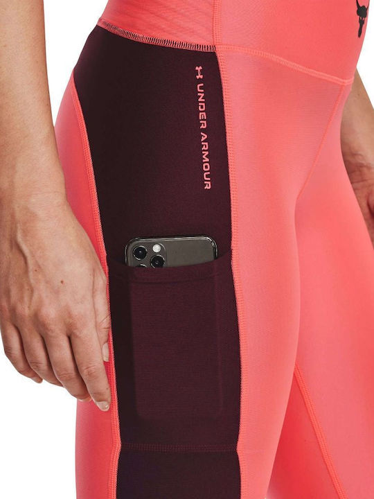 Project Rock Leggings Pentru Femei Cropped Colanți Strângere Roșii