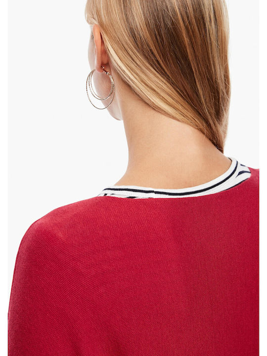Women's Blouse with 3/4 Sleeve Red