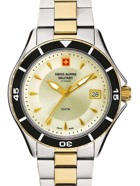 Swiss Alpine Military by Grovana Watch with Battery Mechanism Swiss Alpine Military by Grovana Watch with Battery Mechanism
