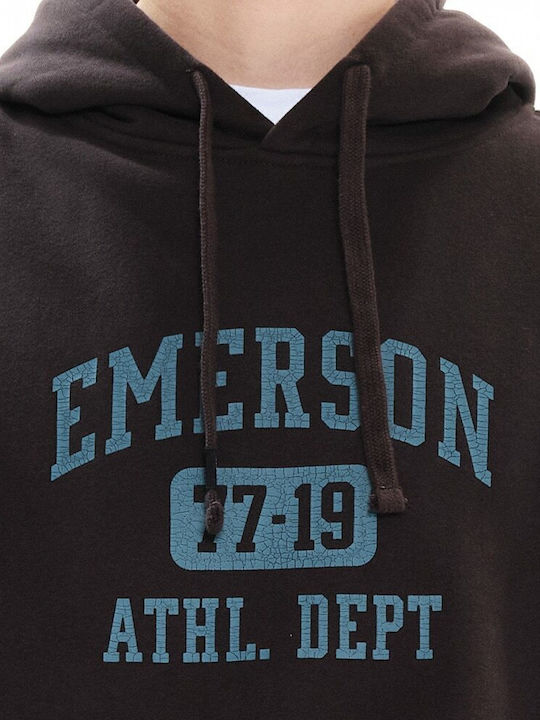 Sweatshirt mit Kapuze Off Black