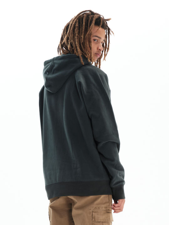 Sweatshirt with Hood Forest Green