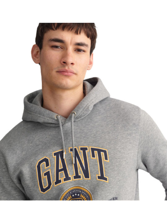 Crest Shield Hanorac cu Glugă gri melange