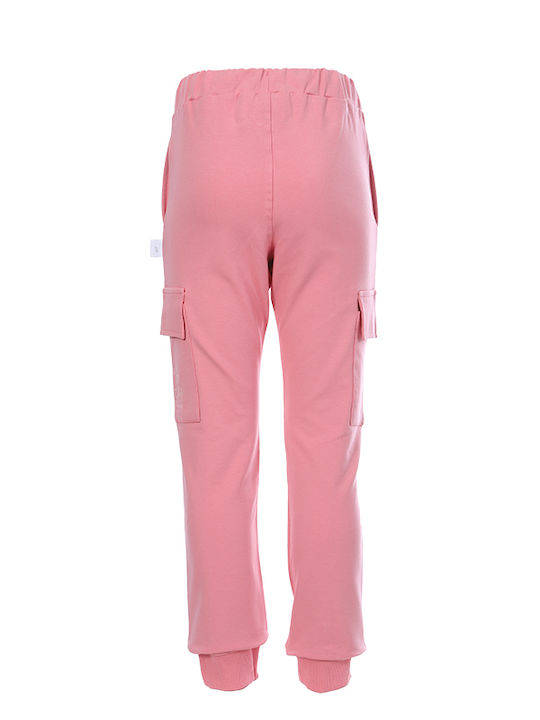 Matoufrance Kids Sweatpants Pink 2pcs