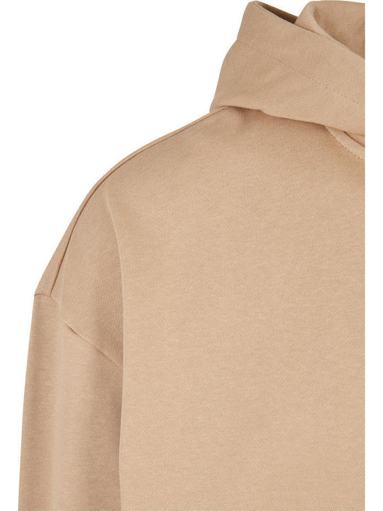 Φούτερ με Κουκούλα Union Beige