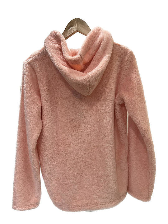 Paco & Co Women's Hooded Sweatshirt Pink