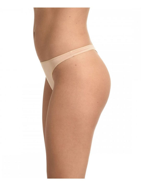 Damen Zeichenfolge Beige