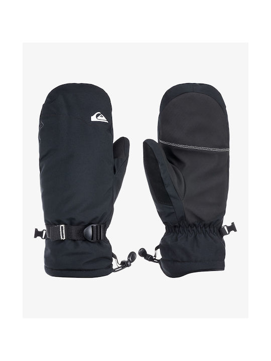 Quiksilver Mission Mittens Men's Ski & Snowboard Gloves Black