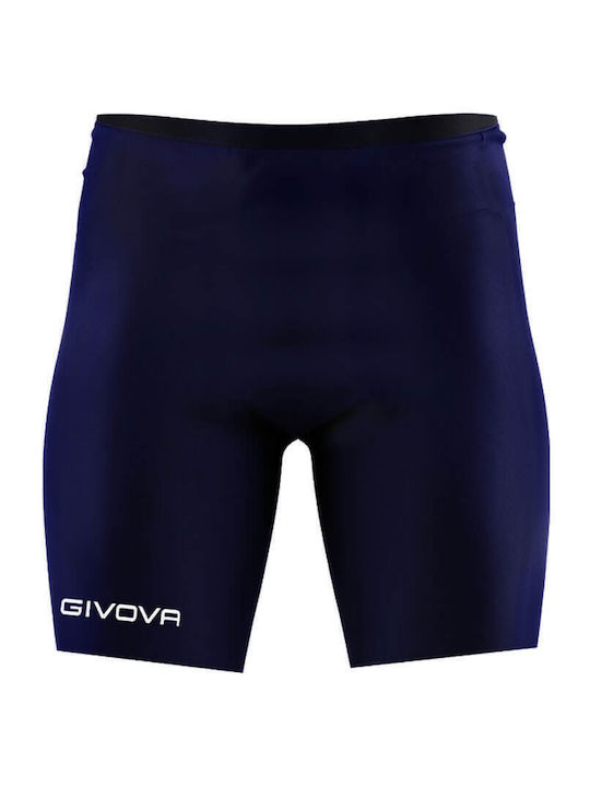 Givova Men's Sports Short Leggings Blue