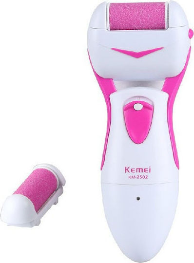 Kemei Rechargeable Electric Foot File for Heels & Calluses