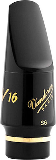 Vandoren S6 V16 Soprano Saxophone Mouthpiece Επιστόμιο για Σαξόφωνο 1τμχ