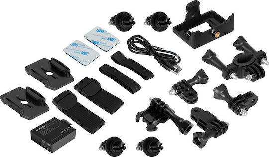 Sencor 3CAM 2000 Action Camera Full HD (1080p) Υποβρύχια (με Θήκη) με Οθόνη 1.5" Μαύρη