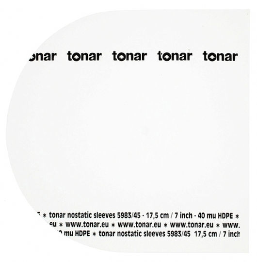 Tonar Capac de protecție din vinil Nostatic 5983 Inner Sleeves 7" 50 Pack