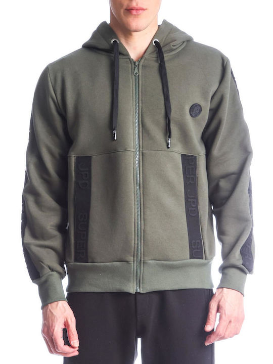 Sweatshirt with Hood Khaki