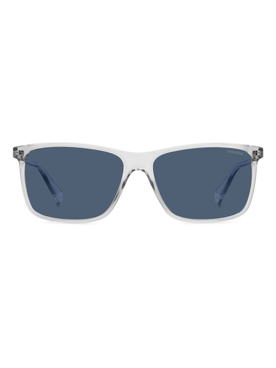Polaroid Sonnenbrillen mit Transparent Rahmen und Blau Polarisiert Linse PLD4137/S KB7/C3
