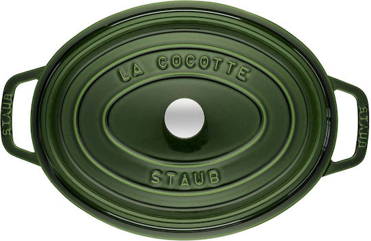 Staub Oval Cocotte Γάστρα Οβάλ Μαντεμένια 33x33cm 6.7lt
