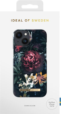 iDeal Of Sweden Printed Synthetic Leather / Plastic Back Cover Dawn Bloom (iPhone 14)