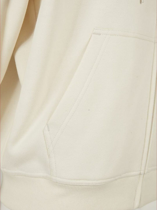 TB014C Sweatshirt with Hood White Sand