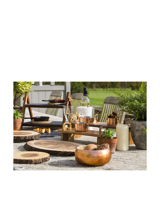 Kitchen Craft Lemnos Dreptunghiular Tavă de Servire cu Mânere în Culoare Bej 52x15x17cm 35.02212 1buc