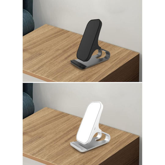 Tech-Protect Ασύρματος Φορτιστής (Qi Pad) και Καλώδιο USB-C 15W Μαύρος (QI15W-S1)