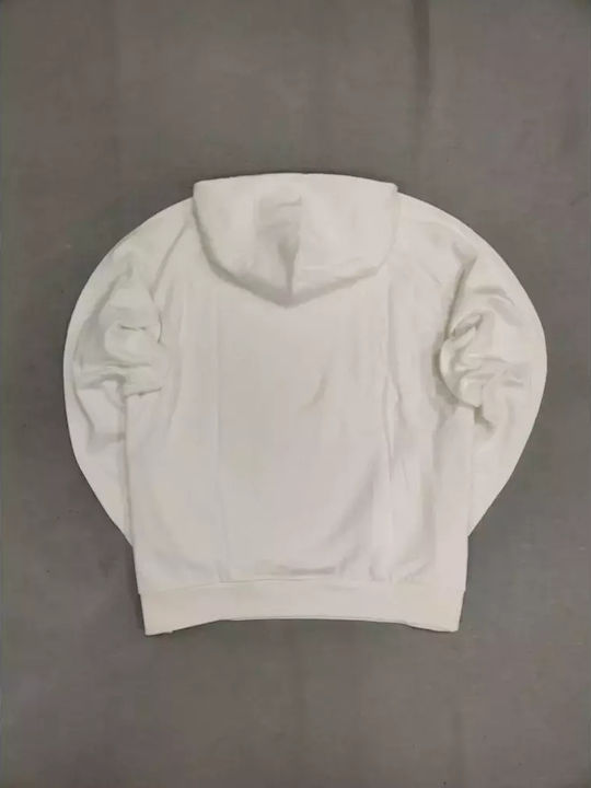 Oh Hoody Φούτερ με Κουκούλα Λευκό