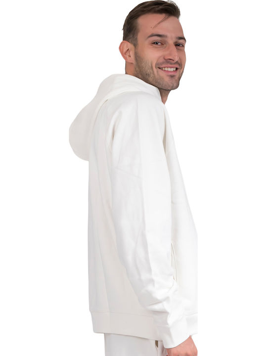 Oh Hoody Φούτερ με Κουκούλα Λευκό