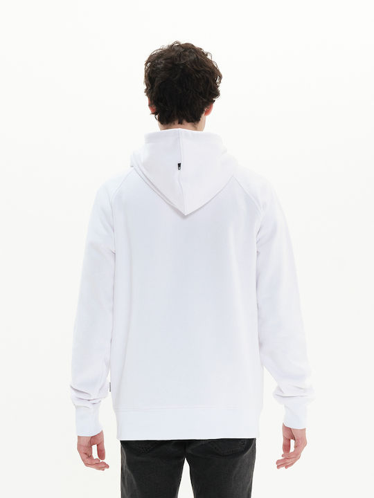 White Hooded Cardigan