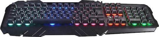 A4Tech B150N Gaming Tastatur mit RGB-Beleuchtung (Griechisch)