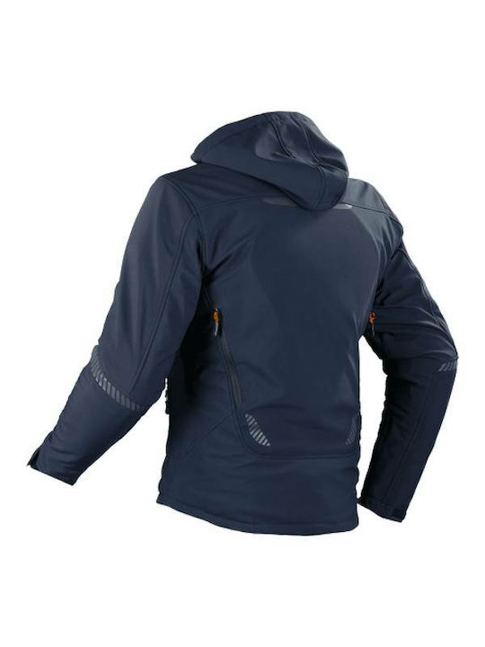Nordcode Citizen Pro Lady Winter Women's Motorcycle Jacket Softshell Waterproof Dark Grey