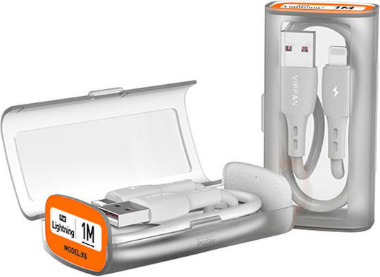 Vipfan Vipfan USB-A zu Lightning Kabel Weiß 1m (CB-X6)