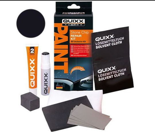Quixx Σετ Επισκευής Χτυπημάτων Πέτρας Μαύρο Paint Scratch Remover