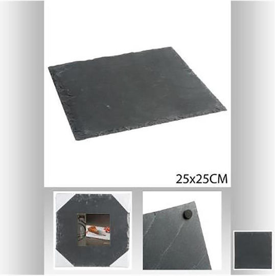Atmosphera Сервираща платка от камък 25x25бр 1бр Atmosphera Сервираща платка от камък 25x25бр 1бр
