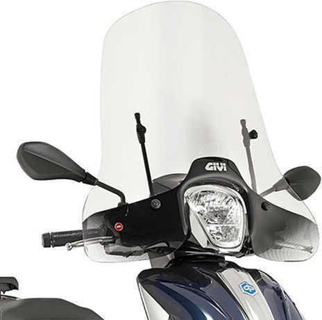 Givi Motorcycle Windshield & Windscreen Installation Kit for Piaggio Beverly 125 / Beverly 300 / Beverly 350 / Medley 125 / Medley 150 A5606A
