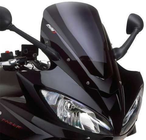 Puig Motorcycle Windshield & Windscreen Tinted Visor for Yamaha FZ1 Fazer 2006-2016 4061F