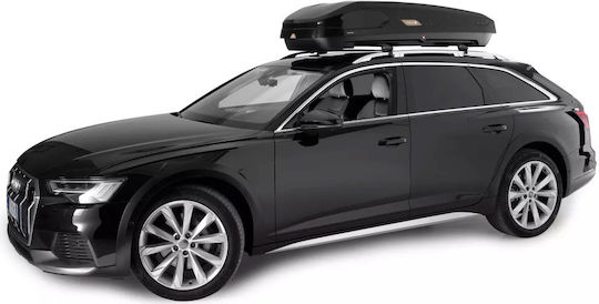 Modula Falcon Car Roof Box with Double Opening and 470lt Capacity Black
