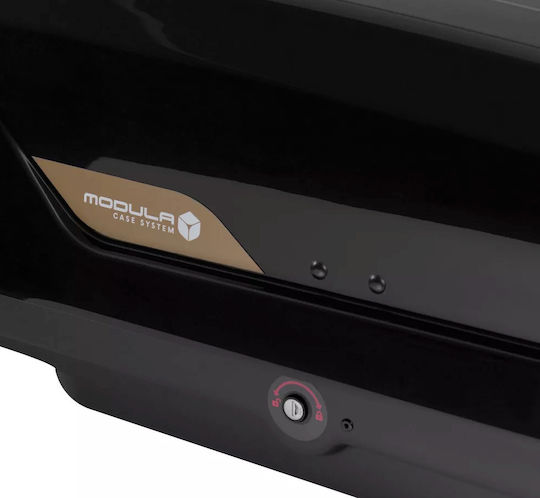 Modula Falcon Car Roof Box with Double Opening and 470lt Capacity Black