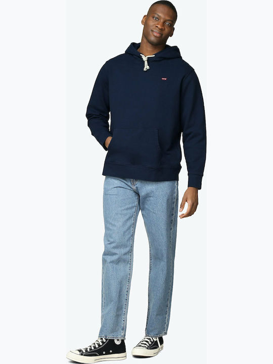 Original Φούτερ με Κουκούλα dark blue 345810009
