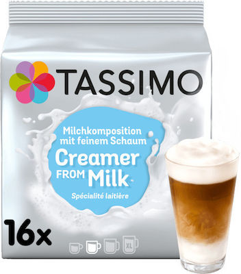 Tassimo Creamer From Milk Capsule Compatible with Tassimo Machines 16pcs
