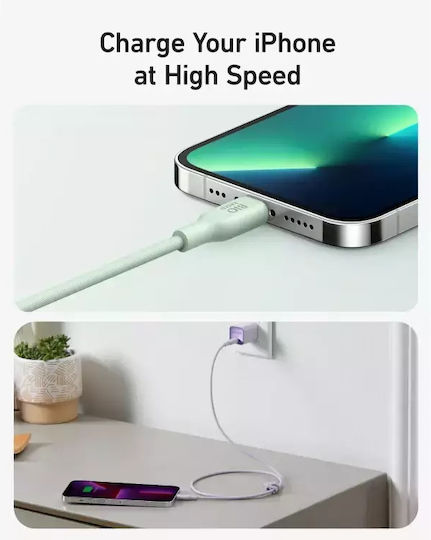 Anker Bio Braided USB-C to Lightning Cable 30W Green 0.9m (A80A1G61)