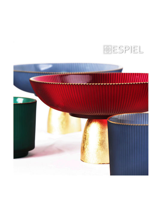 Espiel Decorative Vase Mystery Blue 15x15x15cm