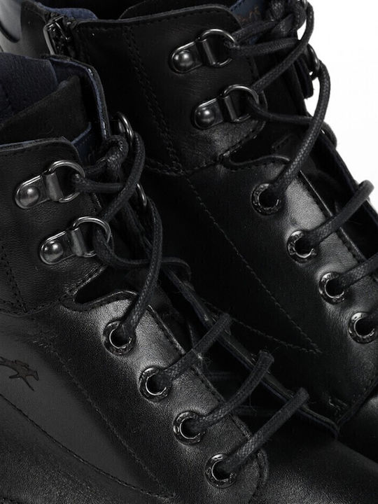 Terry Δερμάτινα Ανδρικά Αρβυλάκια Black/Blue