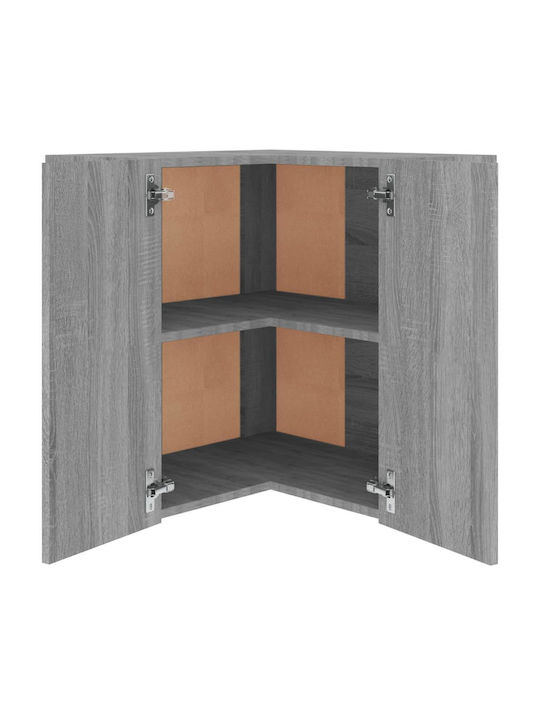Eckschrank Wand Gray 57x57x60cm