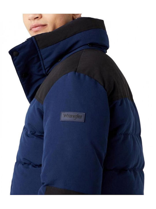 Bodyguard Winter Jacke Puffer Marineblau