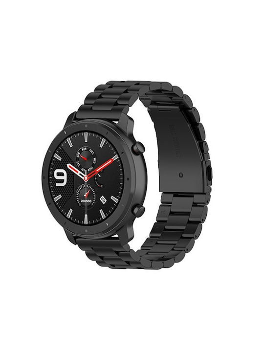 Stainless Steel Black Λουράκι Ανοξείδωτο Ατσάλι Μαύρο (Mi Watch)